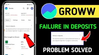 Failure in deposits || Groww Failure in deposits || deposits failed problem solved || groww app