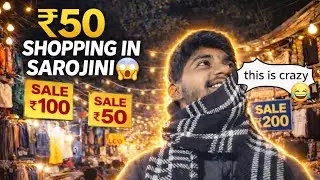 First Time in Sarojini Market 😂 | This Place Is CRAZY!