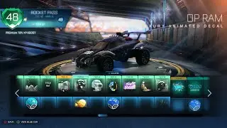 Rocket League gameplay of all Daft Punk Items from the Rocket Pass (Daft Punk)