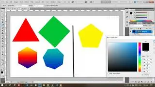 Creating a vector images using polygon shape tool  and custom shape tool || UI infotech