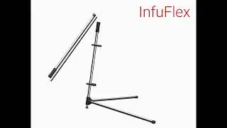 Foldable infusion stand InfuFlex