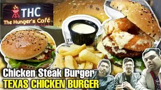 Texas Chicken Burger | Chicken Steak Burger review by @Sharifzaday