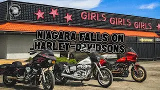 NIAGARA FALLS ON HARLEY-DAVIDSONS