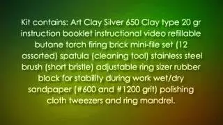 Art Clay Silver Starter Kit,