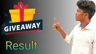 Giveaway Result All earning apps Samar tricks official