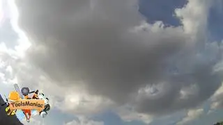 Clouds Time Lapse - Testing TomTom Bandit Time lapse