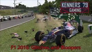F1 2016 - Glitches & Bloopers, Part 1
