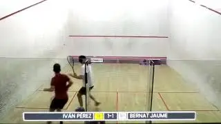 Ivan P&eacute;rez vs. Bernat Juanse: 2020 Spanish National Squash Championships