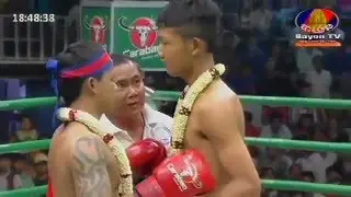 Khmer Boxing,Chan Sun VS Thai,07 02 2016,Bayon TV Boxing NEW.