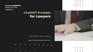 Prompts for Lawyers, Attorneys and Legal Profession - ChatGPT, Gemini, Bing