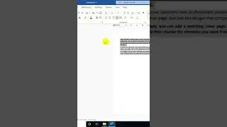 Line spacing in Ms. Office Word