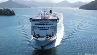 Interislander ferry Kaitaki arriving Picton