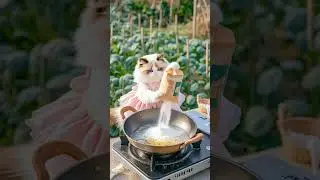 Princess Cat Coming to visit Beautiful Kitchen #PrincessCat #BeautifulKitchen #HomeInspiration