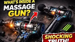 What&rsquo;s Inside a Massage Gun? | Complete Teardown & How It Works #Tech#Gadgets#Technology#Electronics