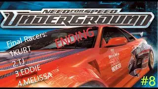 Need for Speed Underground #8 Race Map Progress 95/112 FINAL LAP #NeedforSpeedUnderground