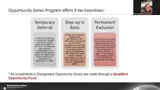 Leveraging Opportunity Zones for Resilience Building