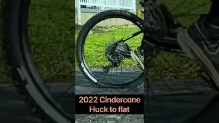 Kona mtb vs Infinity mtb huck to flat. #shorts