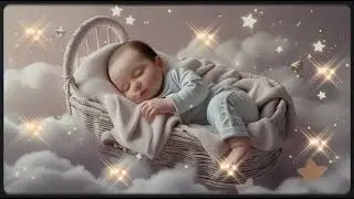 Mozart Inspired Baby Lullaby ✨ Soft Bells & Music Box Sleep Music