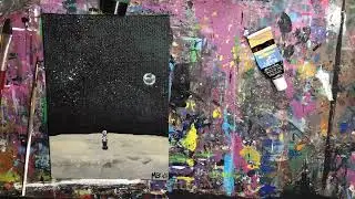 Speed Painting: Lonely Alien Isolated