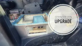 Under-Seat Install of a Renogy 1000W Inverter in Sprinter Van