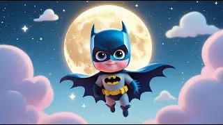 🦇🦸 The Batman Hero for Kids | Fun Superhero Adventure Cartoon 🎶✨