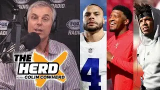 Colin Cowherd - Consequences of Giving Dak a Long-Term Deal & Why Cam & Jameis aren't Signed