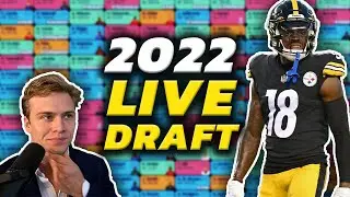 2022 Fantasy Football Mock Draft (Live)