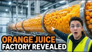 How Orange Juice Is Made In Factory