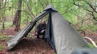 1 person pyramid hot tent by Top Lander - ideal for winter wild camping