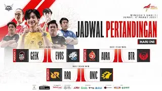 [LIVE] Regular Season MPL ID S11 | Minggu ke-5 Hari 1 🔥