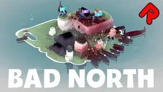 BAD NORTH gameplay: Beautifully Simple Roguelite Strategy! (Switch, Xbox, PS4, PC game)