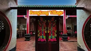 【4K】The empty ancient house of Ming and Qing Dynasties is overgrown with weeds.