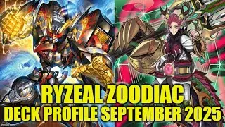 ПРОФИЛЬ КОЛОДЫ RYZEAL ZOODIAC (СЕНТЯБРЬ 2025) YU-GI-OH!