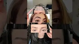 How to change your eyebrows arch to straight? Eyebrow tutorial  #eyebrowtutorial #eyebrowtips