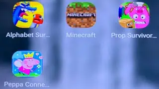 Alphabet Survival,Minecraft,Prop Survivor Monster Hunt,Peppa Pig Connect...