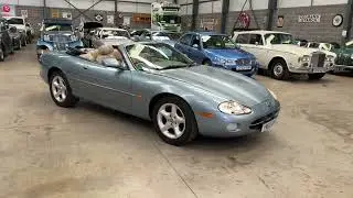 JAGUAR XK8 CABRIO Z 2002 ROKU | KLASYCZNE SAMOCHODY MATHEWSONS | AUKCJA: 12, 13 I 14 LISTOPADA 20...