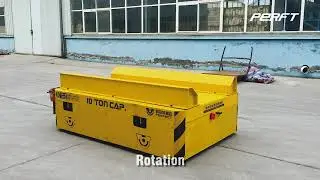 Coil Transport Trolley For Steel Industry