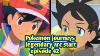 Pokemon journeys legendary arc start episode 42 review