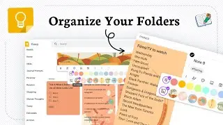 How to make folders in Google Keep (Label Hack)