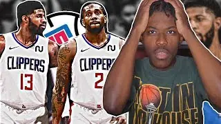 KAWHI TO CLIPPERS AND PAUL GEORGE TRADED *LIVE REACTION*