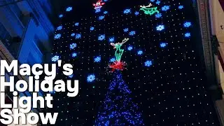 Pokaz świetlny Wanamaker w Filadelfii | Vlogmas, dzień 14