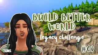 EP.3 – Il nous trompe ? 🌱 | Build a Better World Legacy (Sims 4)
