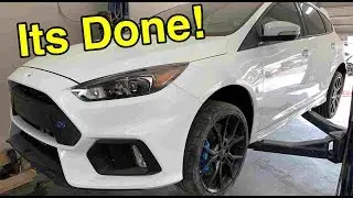 Samcrac's Salvage Ford Focus RS Is Rebuilt!Time for drift mode!