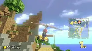MINECRAFT в Mario Kart такой ностальгический