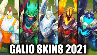 All Galio Skins Spotlight 2021 (League of Legends)