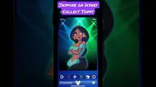 My favourite Jasmine digital cards! Disney Collect Topps