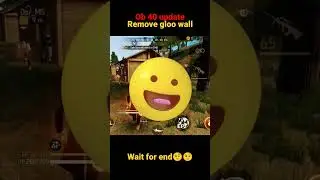 ob 40 update  gloo wall remove #freefire , #ob40updateff , #shorts