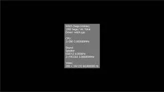 MAME  Witch Sega License Tokyo No Plays