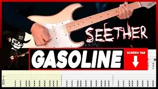 【SEETHER】[ Gasoline ] cover by Masuka | GUITAR LESSON