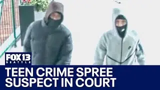 Teen suspect in WA crime spree faces judge | FOX 13 Seattle